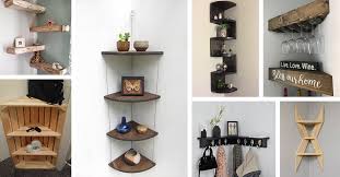Design Ideas For Diy Corner Shelves