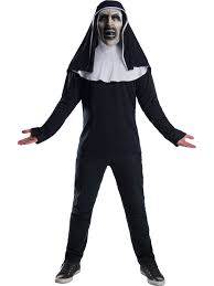 Spook all passersby in this plus size nun costume for men! Adult The Nun Movie Costume Top Walmart Com Walmart Com
