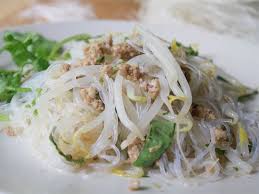 Cellophane Noodles With Pork And Thai