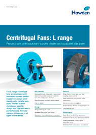 centrifugal fans rotorique howden bc