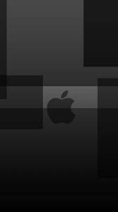 iphone logo black wallpapers
