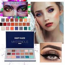beauty glazed eyeshadow palette 18