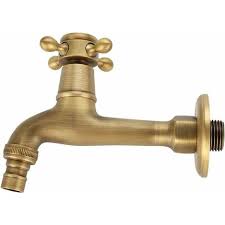 Solid Brass Water Faucet Wall Mounted