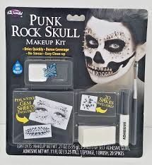 punk rock skull make up kit face paint