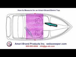 How To Measure A Boat Bimini Top Ameri Brand