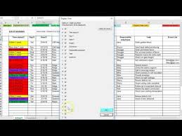 Project Manager Reminder To Do List Spreadsheet In Excel Freeware