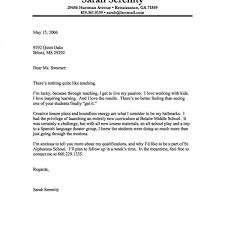 Simple Application Letter For Teacher Without Experience
