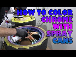 Color Your Chrome With Spray Cans Diy