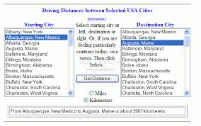 Driving Distance