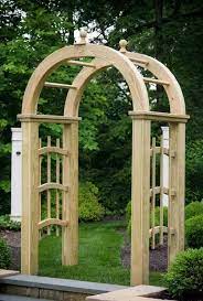 Wood Arbor Garden Arch