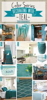 color series decorating with teal
