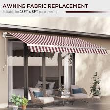 Outsunny 12 X 10 Retractable Awning