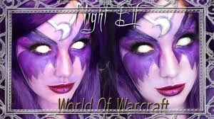 night elf world of warcraft makeup