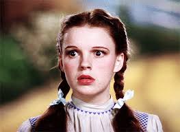 Image result for dorothy wizard of oz scared