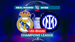 Real Madrid - Inter Milan Live | Champions League