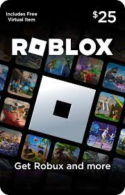 roblox 25 physical gift card
