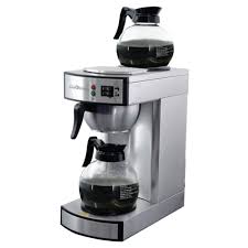 Stainless Steel Coffee Maker With 2