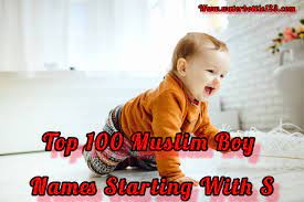 top 100 muslim boy names starting with