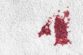 how to clean blood out of the carpet