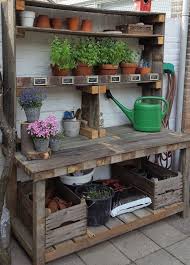 48 Creative Potting Bench Plans To
