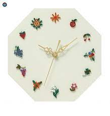 Handmade Quilling Wall Clock Kids Clock