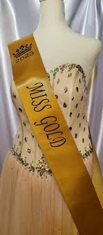 classic pageant sashes print the