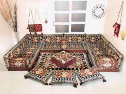 u shaped arabic lounge majlis floor