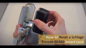 reset schlage encode be489 smart lock