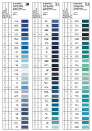sew all 100 polyester color chart