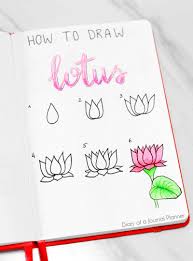 50 best flower drawing tutorials to