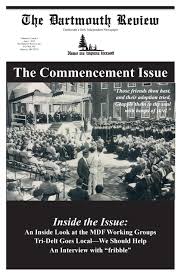 The Commencement Issue 6 1 2015 By The Dartmouth Review