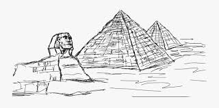 The pyramids of giza were built using techniques that took centuries to develop. Great Sphinx Of Giza Great Pyramid Of Giza Egyptian Pyramid Of Giza Drawing Free Transparent Clipart Clipartkey