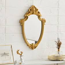 Nordic Retro French Palace Mirror Gold