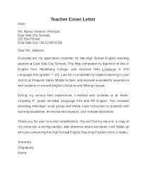 Application Letter For A Teaching Job With No Experience