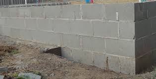 Concrete Block Foundation Walls