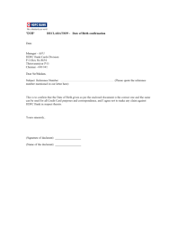 confirmation of employment letter