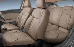 Brown Genuine Leather Seat Cover