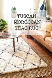 tuscan moroccan rug in the living room