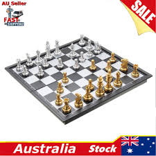 Large wooden chess set folding chessboard pieces wood board kid gift toy new. Magnetic Chess Set Potable Magnetic Board Game Classic Chess Adult Student Children Play Toy 25x25cm Buy At A Low Prices On Joom E Commerce Platform