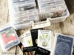Seed Storage Ideas