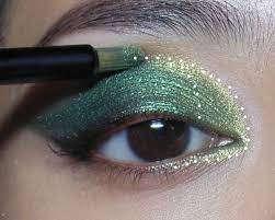 absinthia green fairy eye tutorial