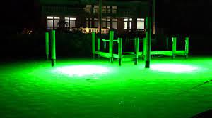 fishing green dock lights for snook
