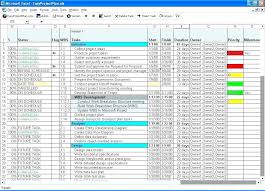 Project Task List Template Excel Activity Action Item