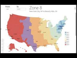 Usps Zone Map Zip Code To City Look Up Yt