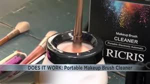 does it work ricris makeup brush cleaner
