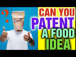can you patent food ideas how much