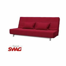 Red Stainless Steel 3 Seater Sofa Set