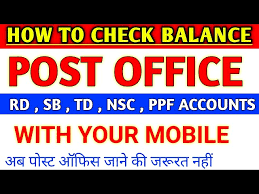nsc ppf check balance
