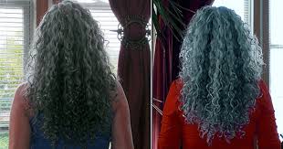 Then, if you are eager, you can make it in two toned hairstyle by coloring your hair in gray and white. How I Went Completely Gray And Loved It Naturallycurly Com