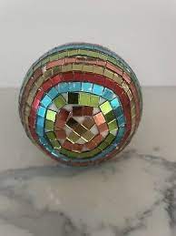 Ashland Glass Spectrum Mirror Ball